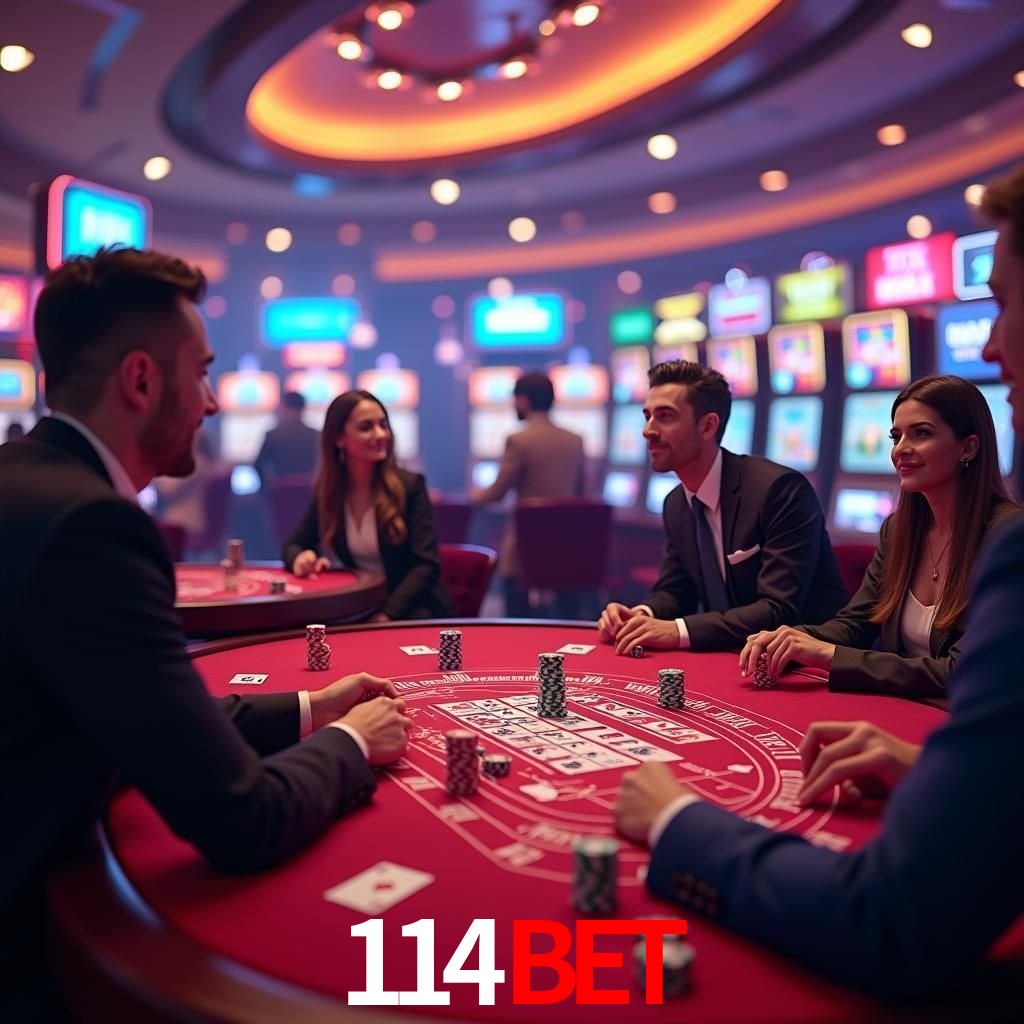A Experiência Imersiva dos Cassinos Ao Vivo no 114BET
